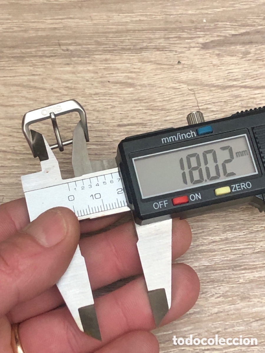 Recambios de relojes: Hebilla reloj oris de acero - Foto 4