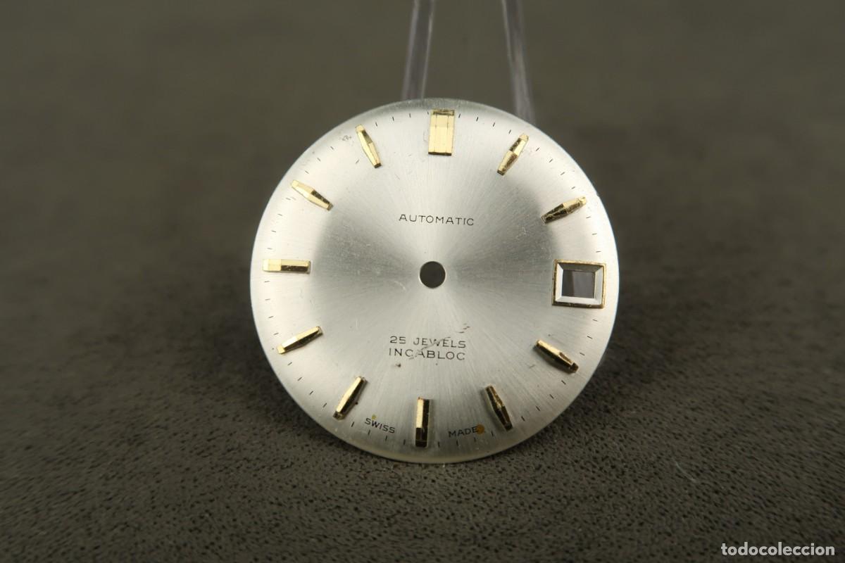 Recambios de relojes: Esfera para Reloj Suizo 29mm - Foto 2