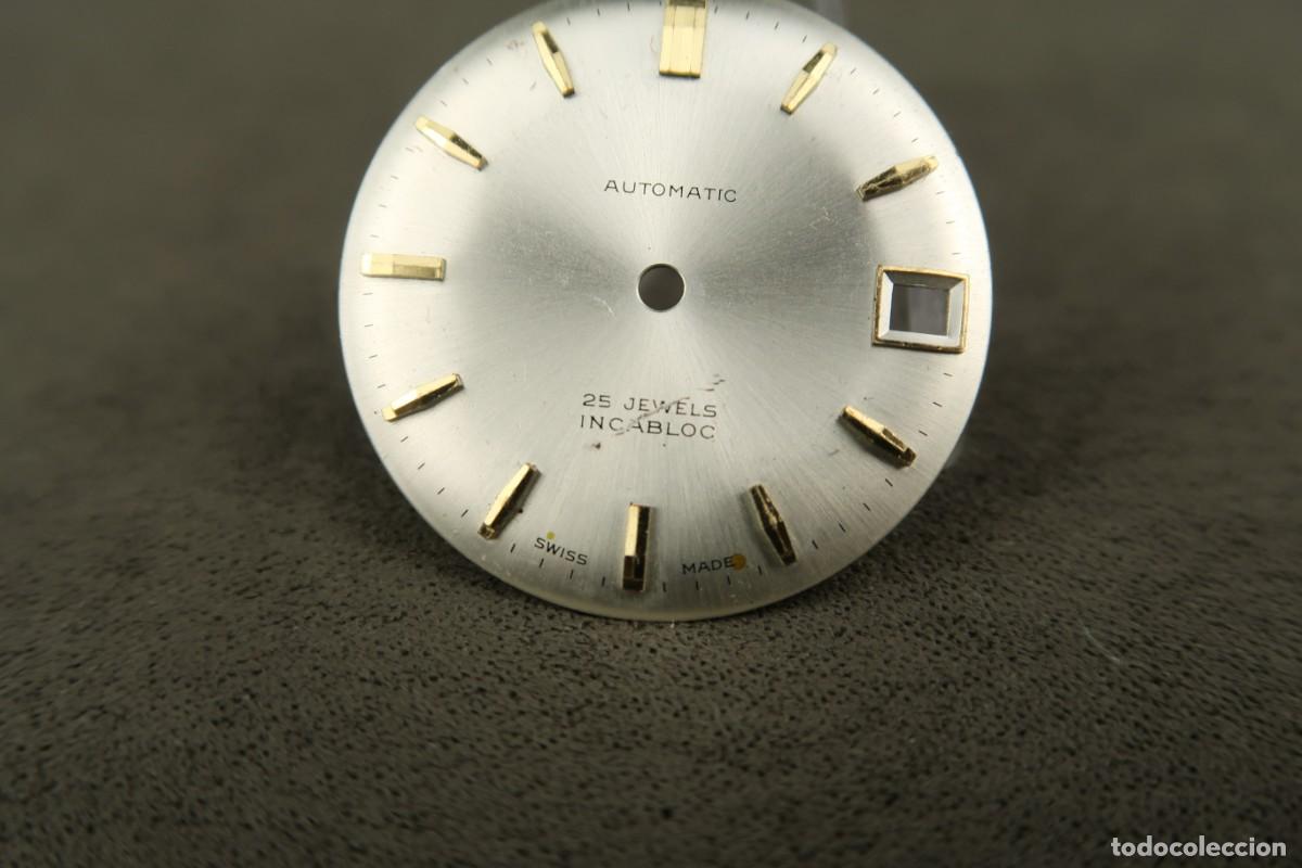 Recambios de relojes: Esfera para Reloj Suizo 29mm - Foto 4