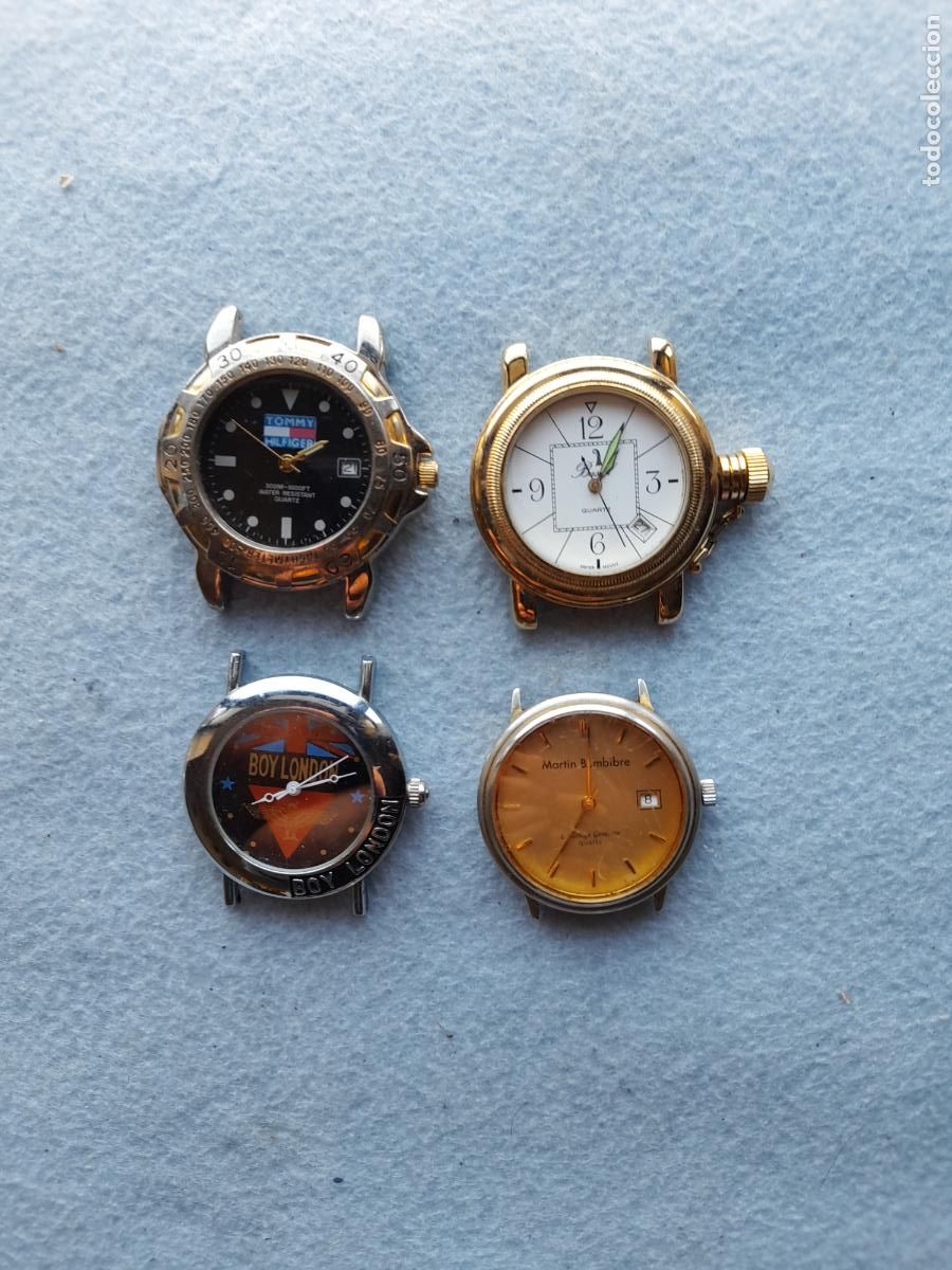 Recambios de relojes: Lote de 4 Relojes de Cuarzo para Caballero.