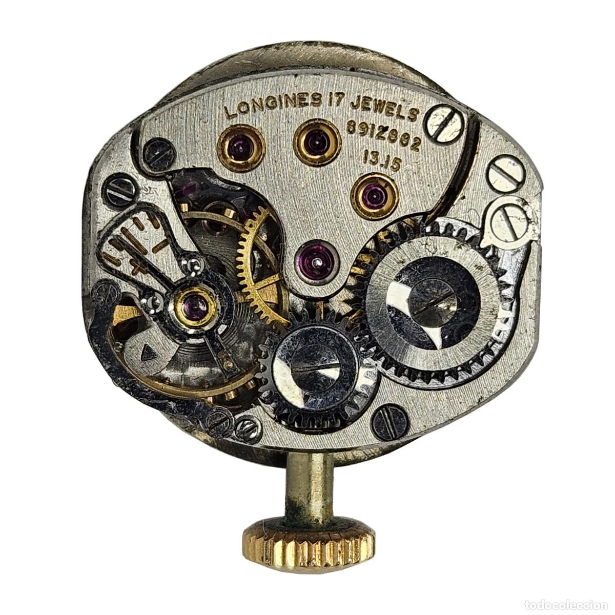 Ricambi di orologi: MAQUINARIA RELOJ-LONGINES-CALIBRE 13.15-ESFERA-AGUJAS-TIJA-CORONA-17 JEWELS-A&Ntilde;OS 50