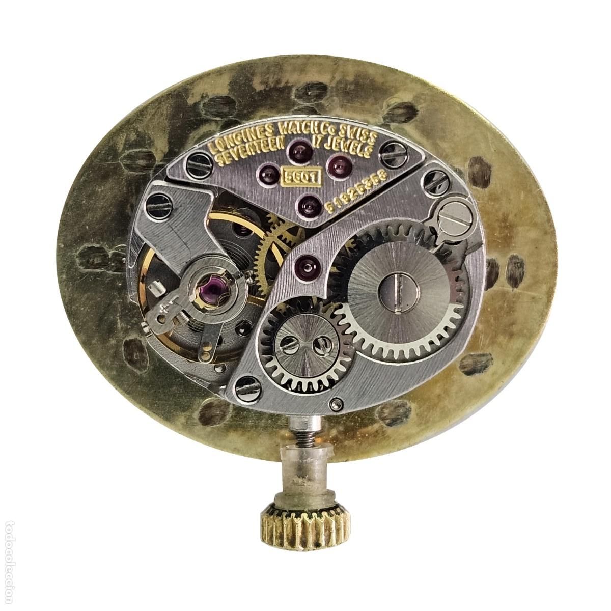 Ricambi di orologi: MAQUINARIA RELOJ-LONGINES 5601-CALIBRE-SWISS-ESFERA-AGUJAS-TIJA-CORONA-17 JEWELS-A&Ntilde;OS 70