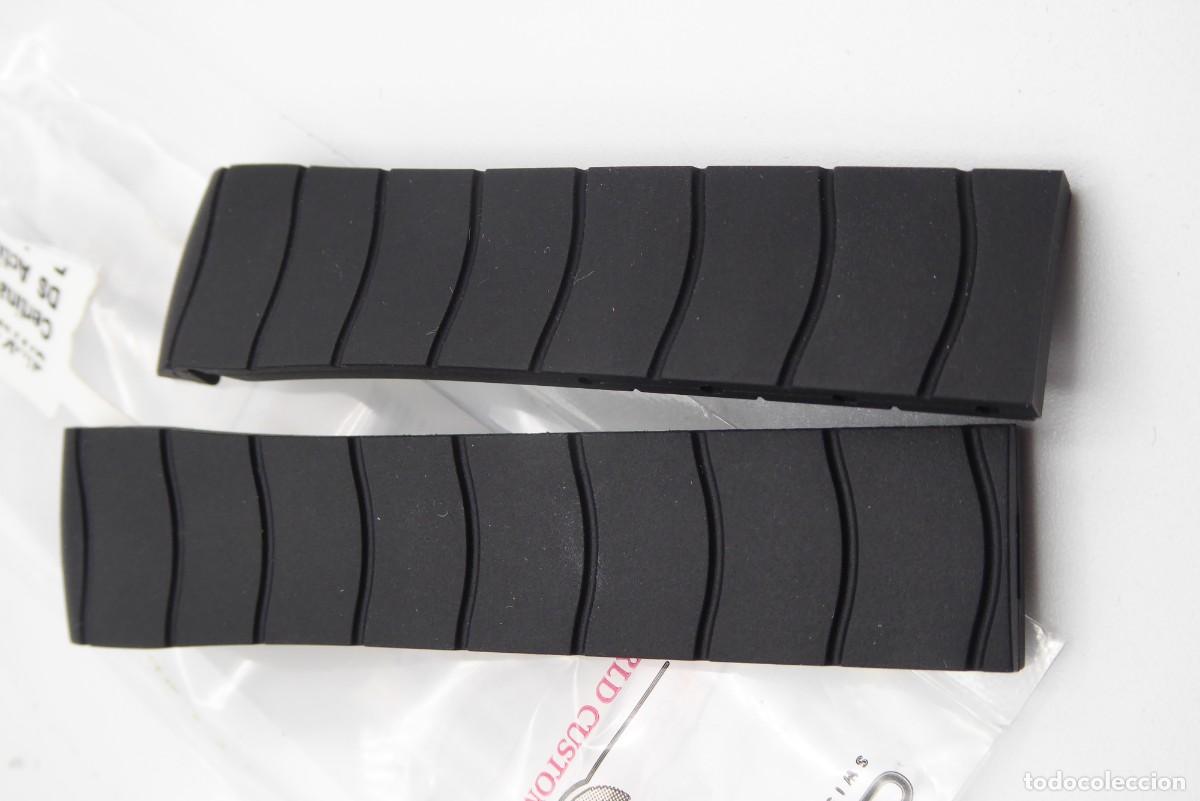 Recambios de relojes: Certina DS Action black rubber strap 17mm - Foto 6
