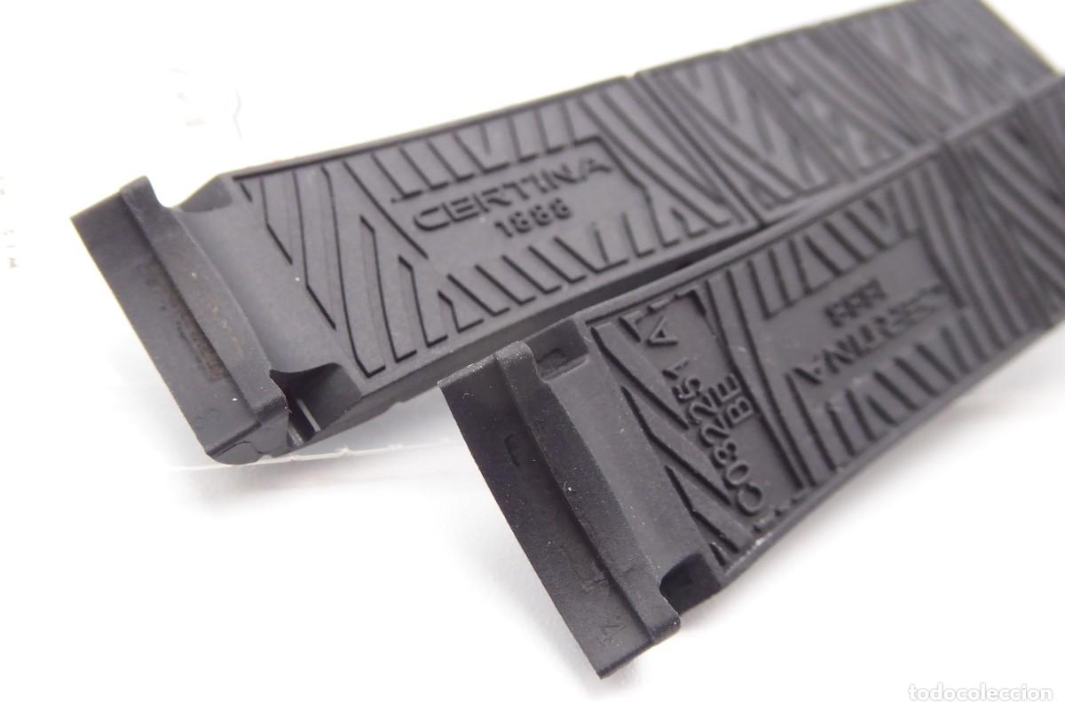 Recambios de relojes: Certina DS Action black rubber strap 17mm - Foto 7
