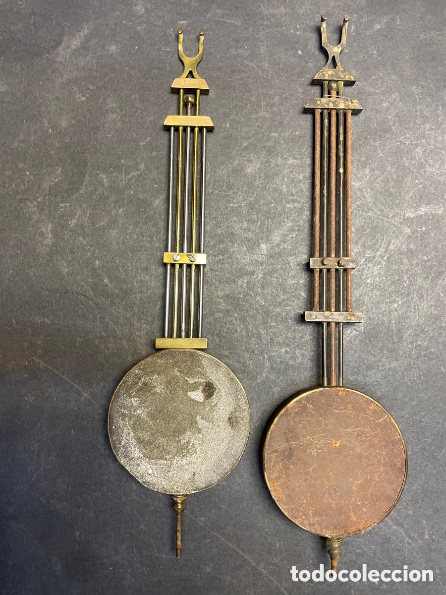 Recambios de relojes: 2 pendulos de reloj junghans - Foto 4