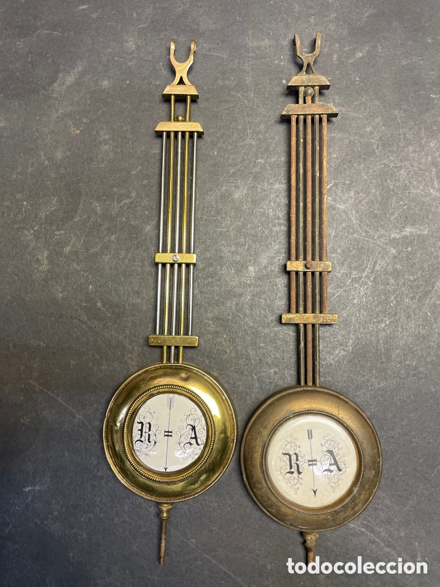 Recambios de relojes: 2 pendulos de reloj junghans - Foto 5