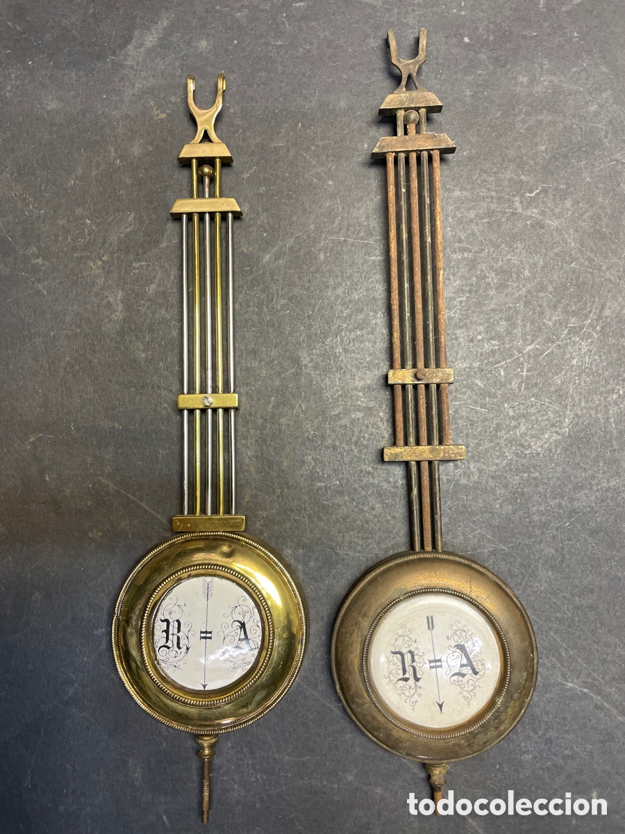 Recambios de relojes: 2 pendulos de reloj junghans - Foto 1