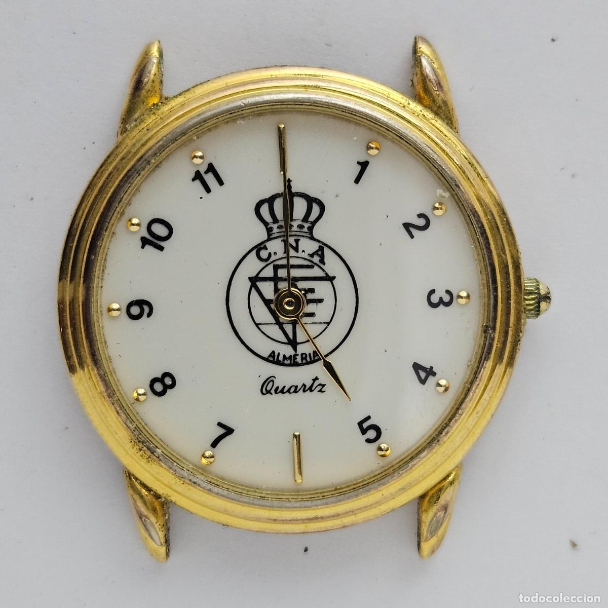 Ricambi di orologi: RELOJ C.N.A-&Aacute;RBITROS-ALMER&Iacute;A-F&Uacute;TBOL-QUARTZ-CABALLERO-ESFERA CRISTAL-PARA PIEZAS REPUESTOS REPARACI&Oacute;N