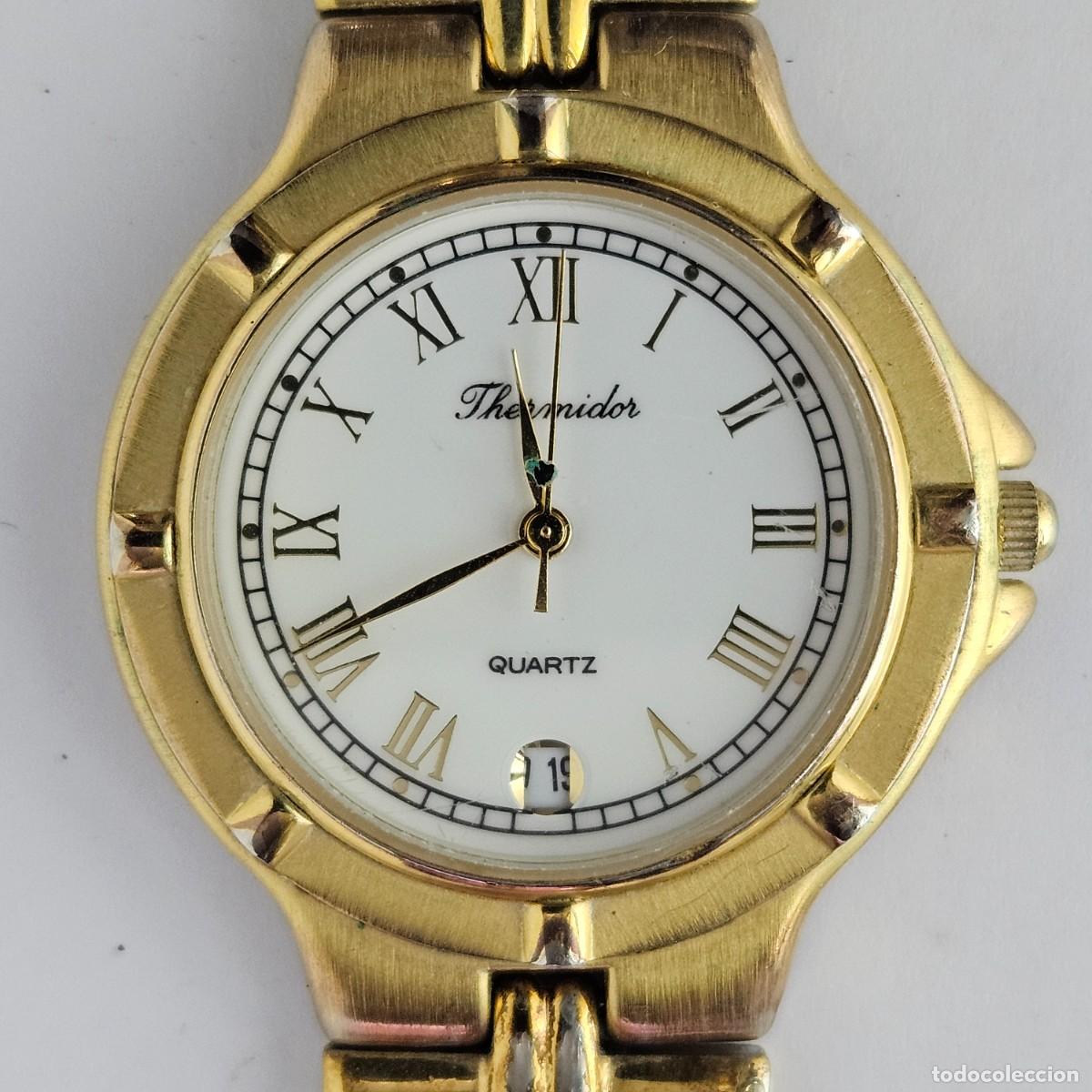 Ricambi di orologi: RELOJ THERMIDOR- MIYOTA-JAPAN-QUARTZ-WATER R 3 ATM-CORREA-CRISTAL-PARA PIEZAS REPUESTOS O REPARACI&Oacute;N