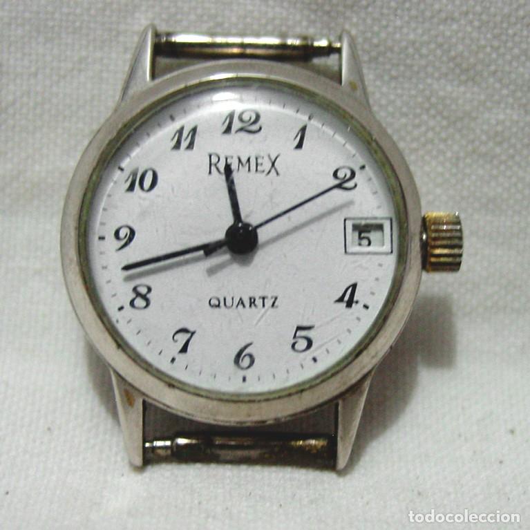 Ricambi di orologi: RELOJ DE PULSERA. REMEX QUARTZ. DI&Aacute;METRO: 22,5. MM. MIL&Iacute;METROS- PARA PIEZAS REPUESTOS O REPARACI&Oacute;N