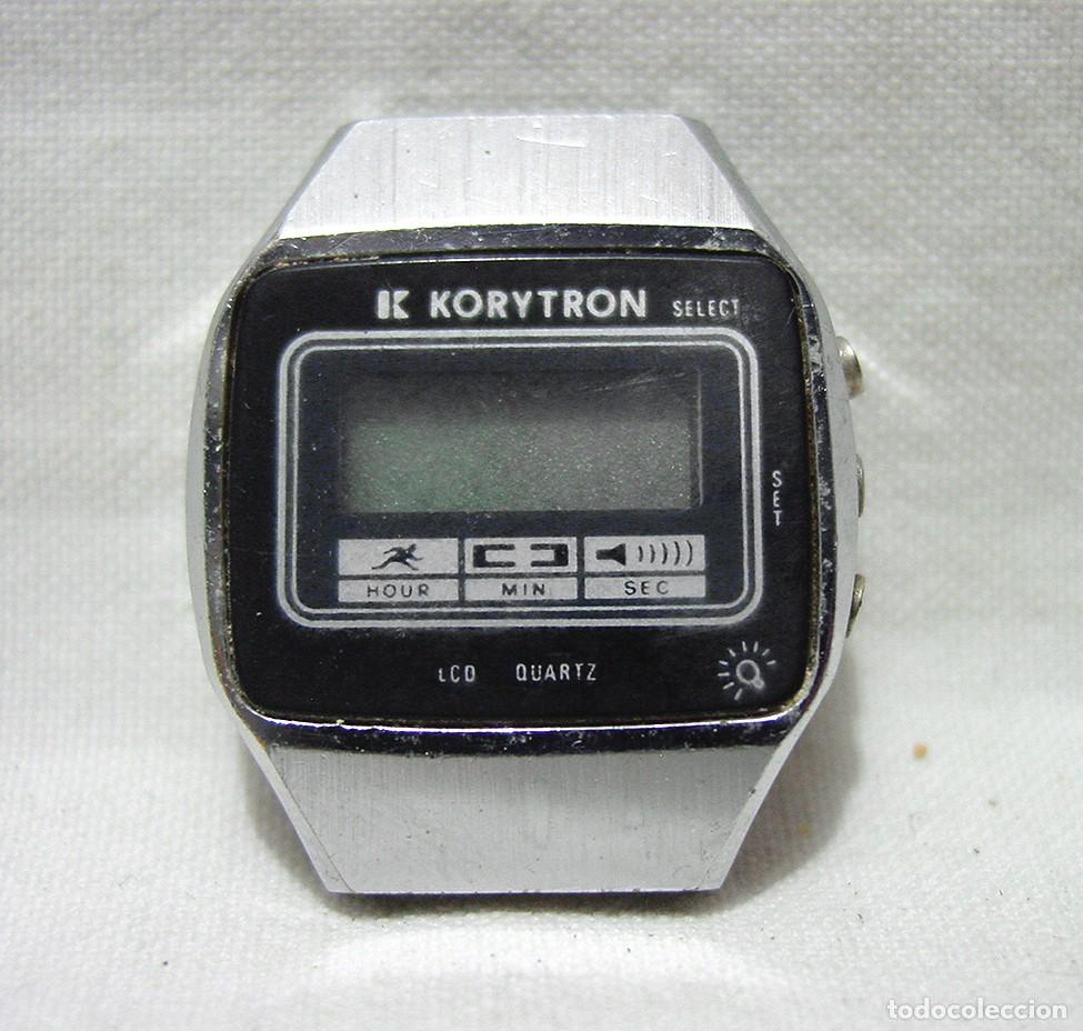 Ersatzteile f&uuml;r Uhren: KORYTRON. ANTIGUO RELOJ. ACERO. QUARTZ. LCD-PARA PIEZAS REPUESTOS O REPARACI&Oacute;N
