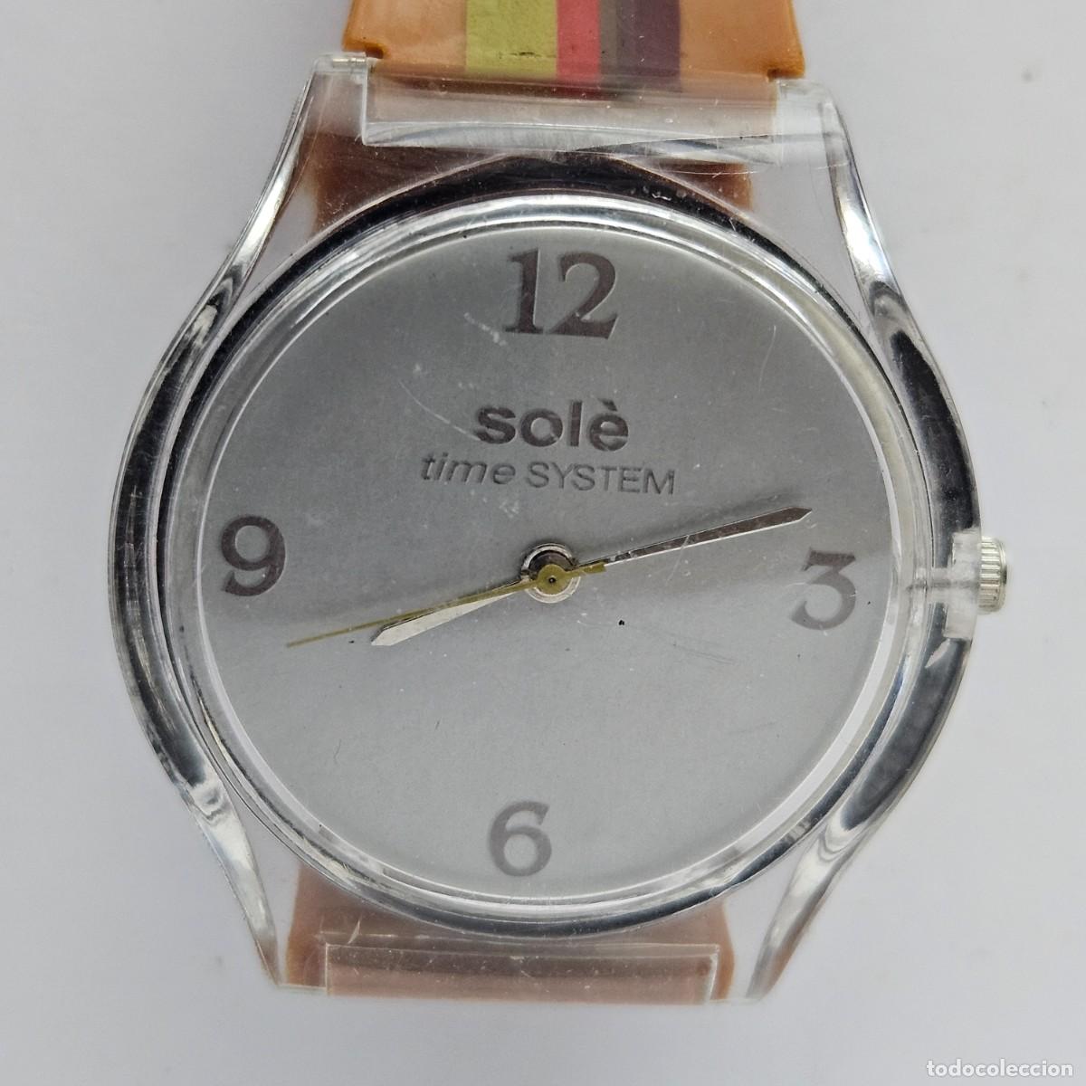 Ersatzteile f&uuml;r Uhren: RELOJ SOL&Eacute;. QUARTZ. CORREA DE GOMA-PARA PIEZAS REPUESTOS O REPARACI&Oacute;N