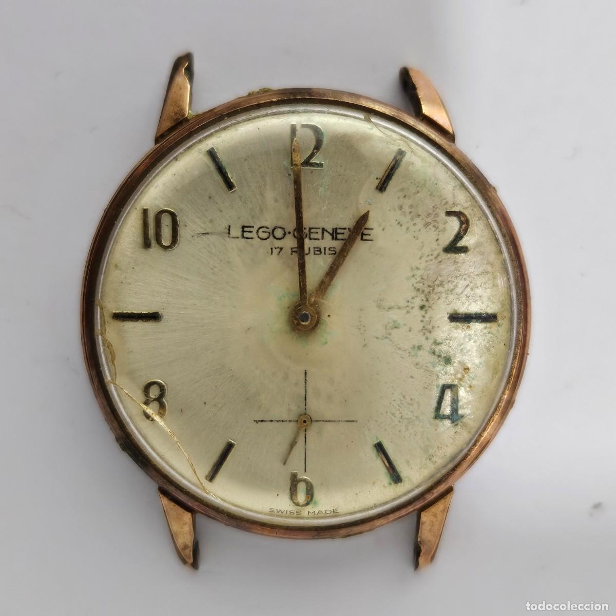 Ricambi di orologi: RELOJ LEGO GENEVE-CALIBRE UNITAS UT 6325-HOMBRE-&Oslash; 33 MM-A&Ntilde;OS 60-PARA PIEZAS REPUESTOS O REPARACI&Oacute;N