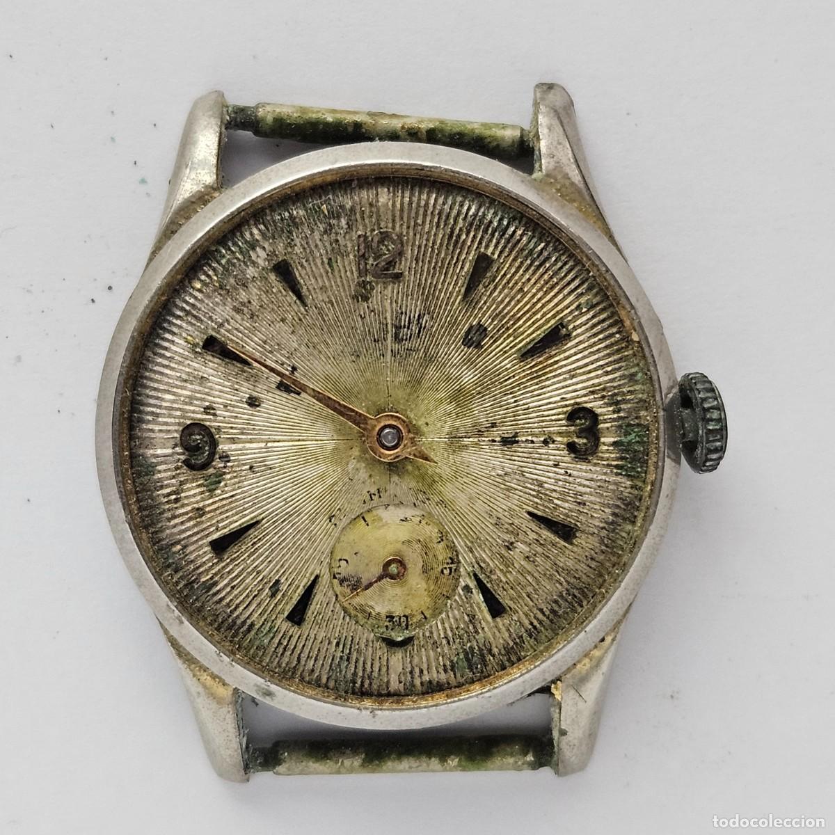 Ricambi di orologi: RELOJ CABALLERO SIN MARCA-ANTIMAGNETIC-15 JEWELS-SWISS-&Oslash; 29 MM-PARA PIEZAS REPUESTOS O REPARACI&Oacute;N