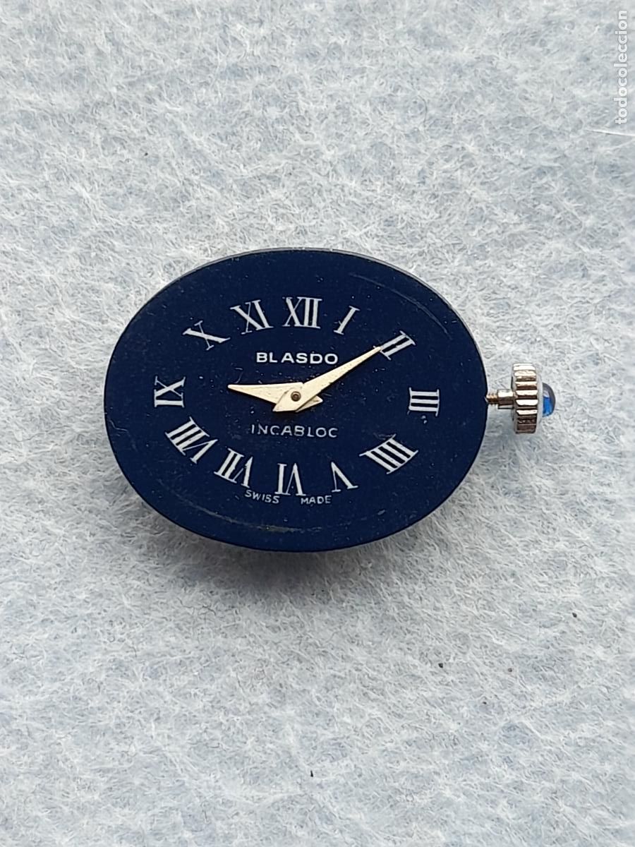 Ricambi di orologi: Blasdo. M&aacute;quina + Esfera + Agujas + Corina para Reloj Cl&aacute;sico de Dama.