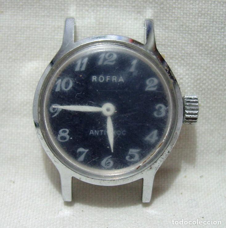 Pe&ccedil;as de reposi&ccedil;&atilde;o de rel&oacute;gios: RELOJ ROFRA-CALIBRE LORSA 8FA-ANTIBLOCK-DI&Aacute;METRO 23 MM-A&Ntilde;OS 70-PARA PIEZAS REPUESTOS O REPARACI&Oacute;N