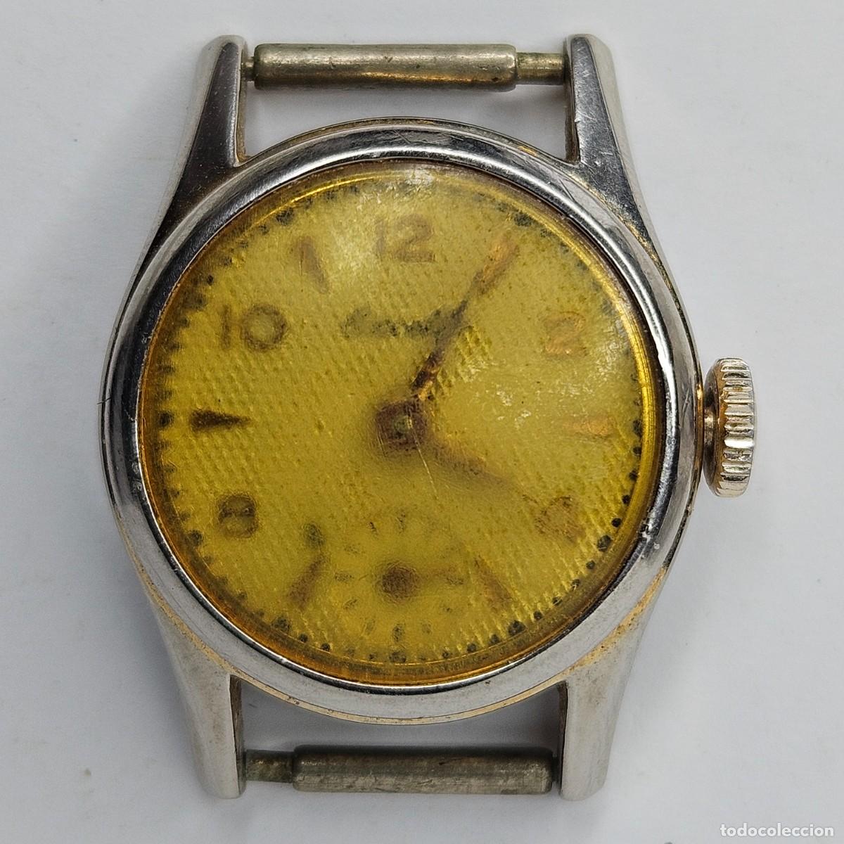 Pe&ccedil;as de reposi&ccedil;&atilde;o de rel&oacute;gios: RELOJ EXCELFO-CALIBRE EB EBAUCHES BETTLACH 1333-SWISS-A&Ntilde;OS 50-60-PARA PIEZAS REPUESTOS O REPARACI&Oacute;N