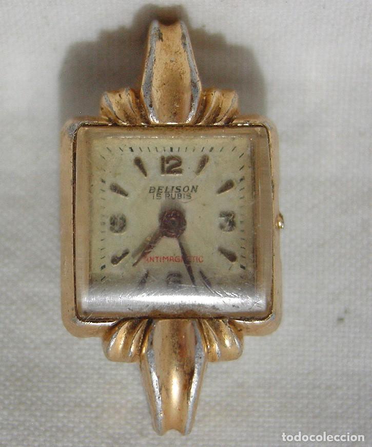 Ricambi di orologi: RELOJ BELISON-SWISS-ANTIMAGNETIC-15 JEWELS-2210-585-ANTIMAGNETIC-PARA PIEZAS REPUESTOS O REPARACI&Oacute;N
