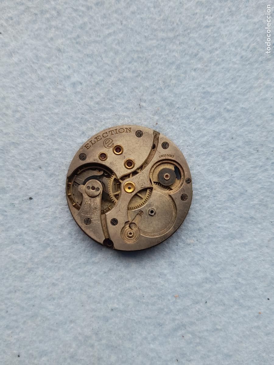 Ricambi di orologi: Election. M&aacute;quina para Reloj de Bolsillo Antiguo. Swiss made.