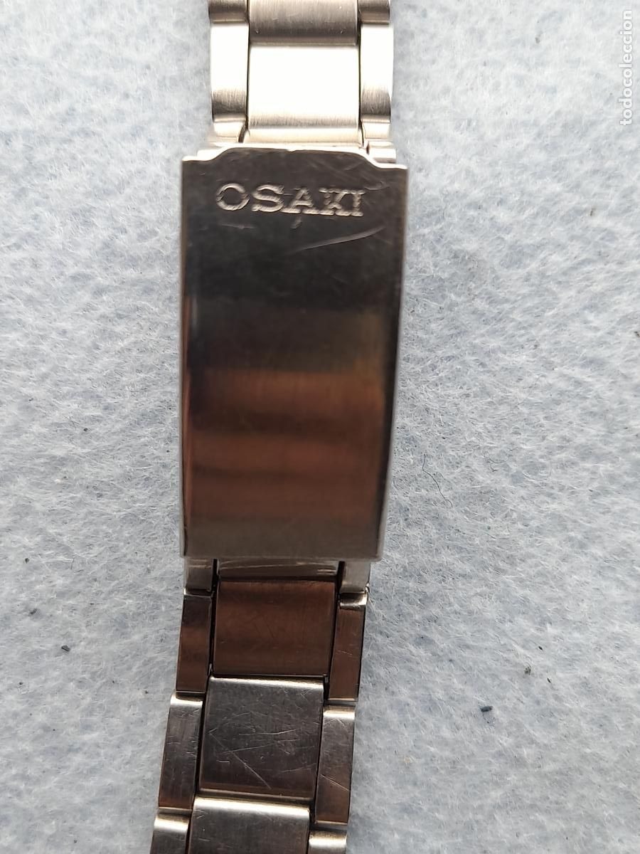Ricambi di orologi: Osaki. Pulsera de Acero inoxidable para Reloj de Caballero.