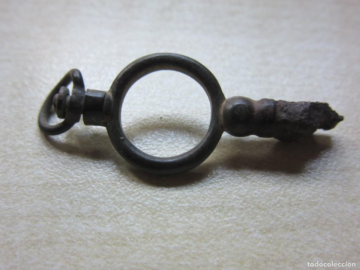 Ricambi di orologi: Antigua llave de reloj de bolsillo Finales S XIX