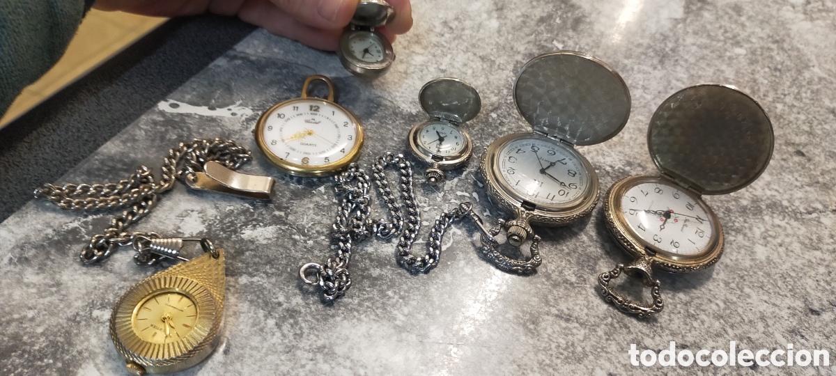 Ricambi di orologi: 6 Relojes de bolsillo, a repasar o piezas recambio