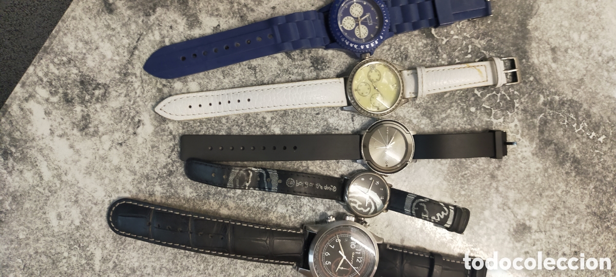 Spare Parts for Watches: 5 Relojes pulsera Piezas recambio o reparar