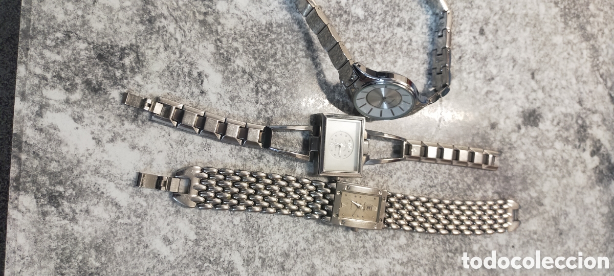 Ricambi di orologi: 3 relojes pulsera mujer Piezas recambio o reparar