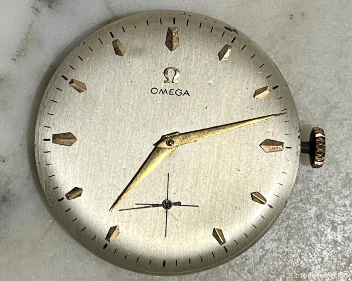 Ricambi di orologi: 2 maquinas de reloj OMEGA 1950's 265mov. 15 Jewels una funcionando