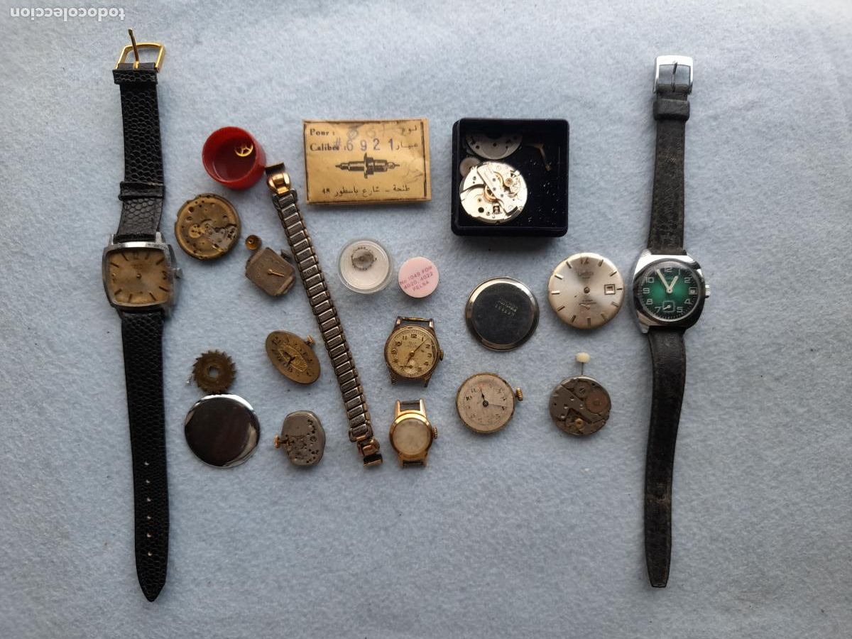 Recambios de relojes: Lote de Relojes Mec&aacute;nicos y Piezas variadas.
