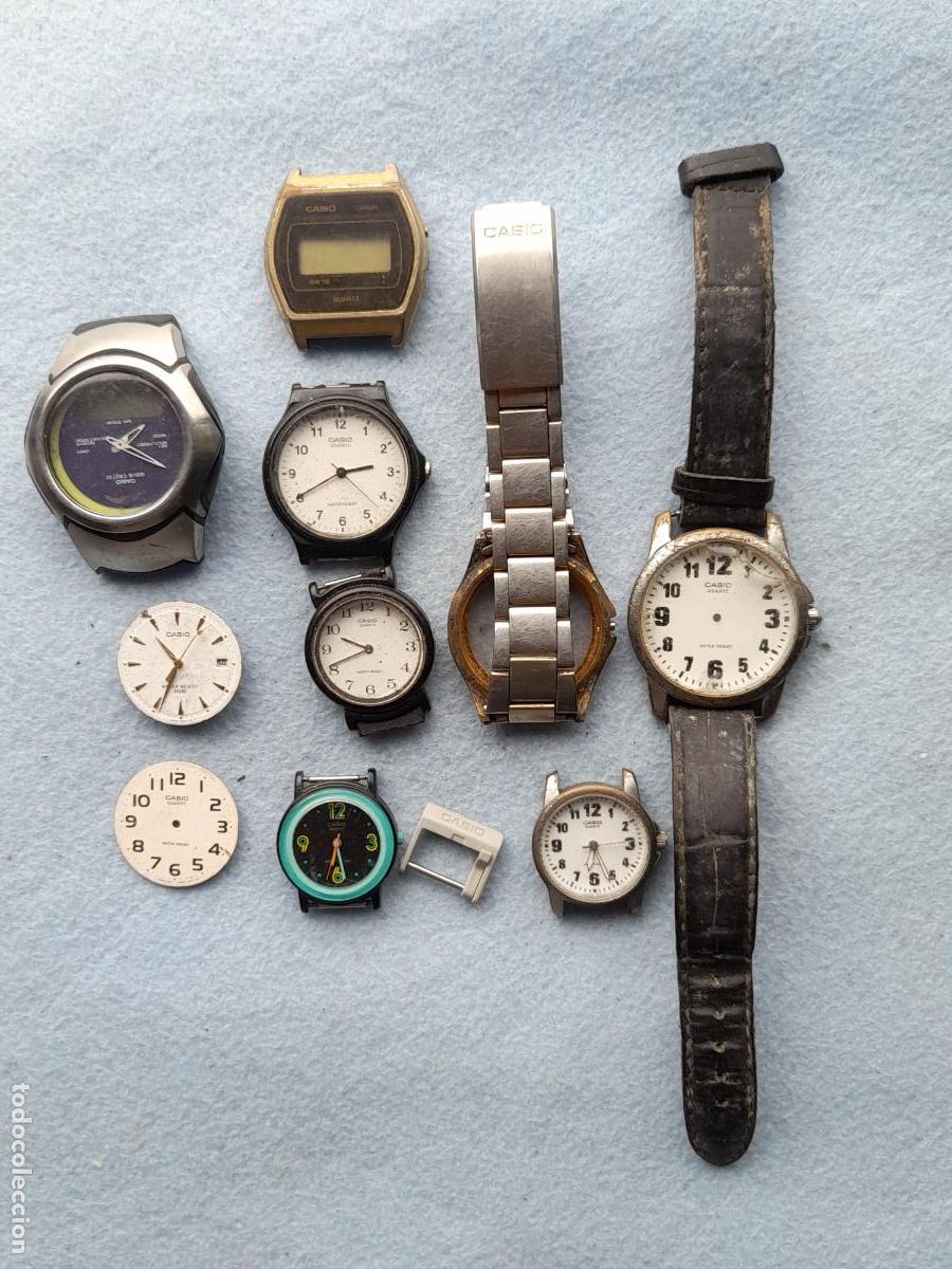 Ricambi di orologi: Casio. Lote de Relojes + Piezas.