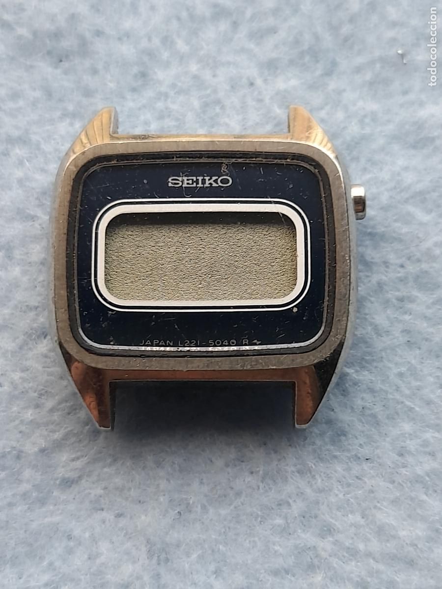 Ricambi di orologi: Reloj Marca Seiko Digital Vintage para Dama. Japan Made.