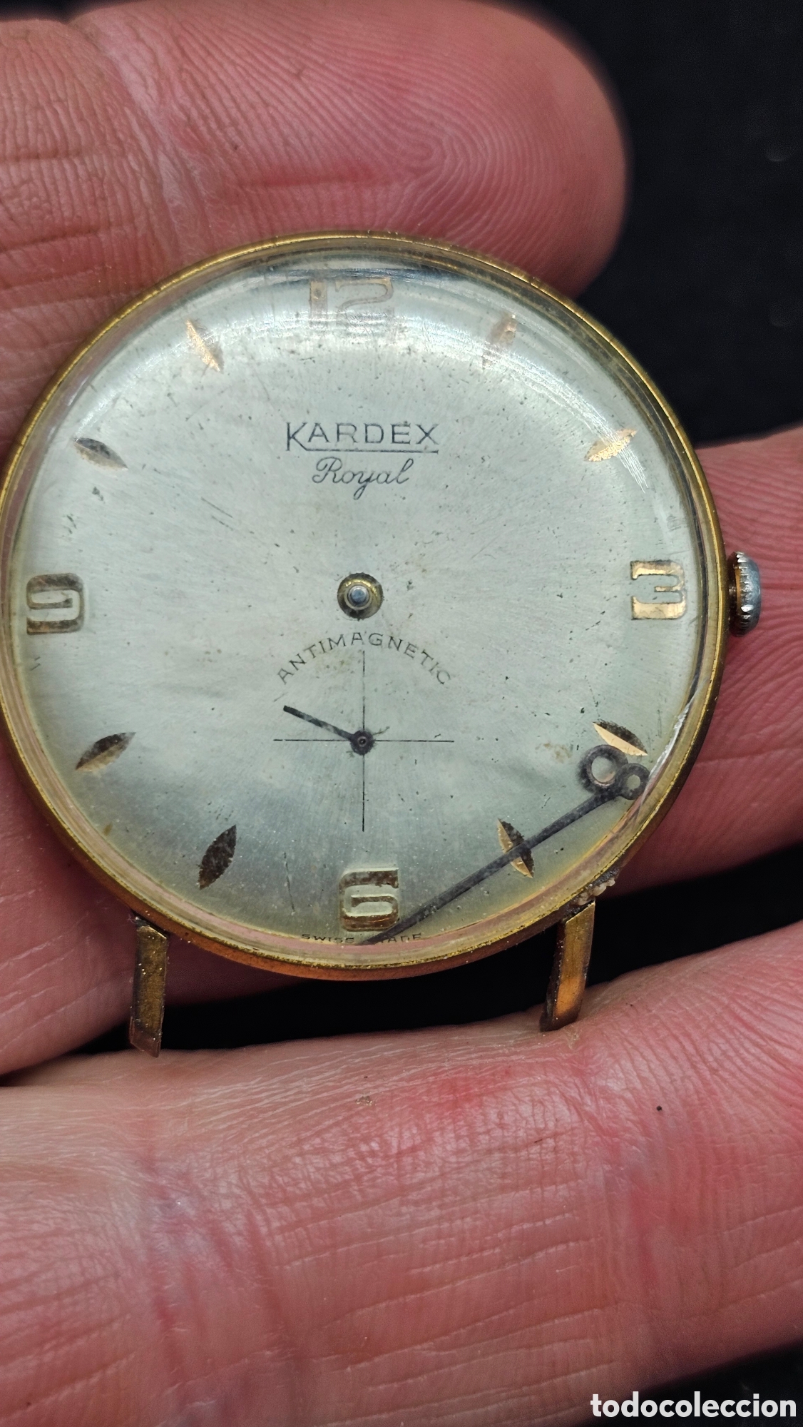 Ricambi di orologi: Antiguo reloj Kardex para restaurar o repuestos
