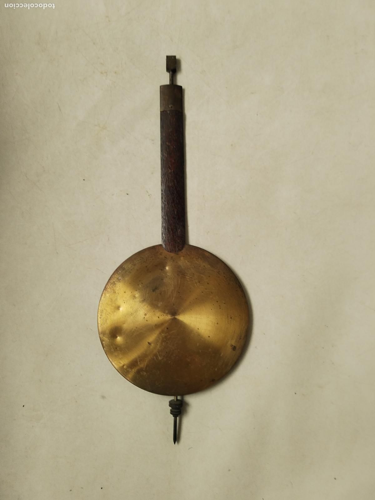 Recambios de relojes: pendulo antiguo de reloj de pared - Foto 3