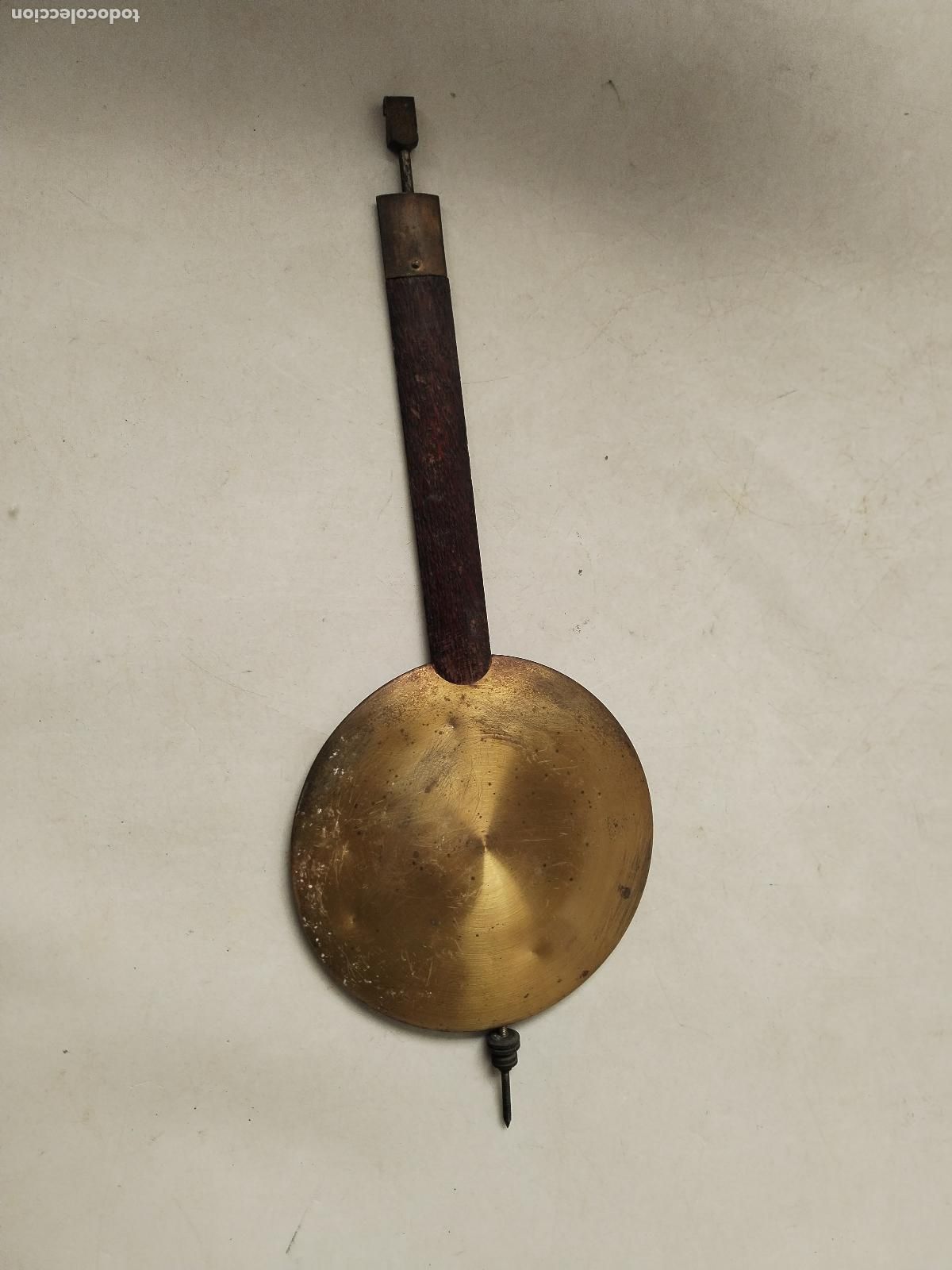 Recambios de relojes: pendulo antiguo de reloj de pared