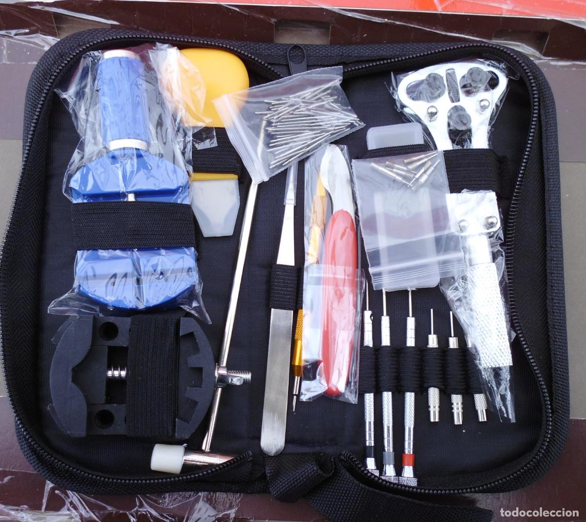 Ricambi di orologi: Kit de herramientas para reparaci&oacute;n de relojes pulseras