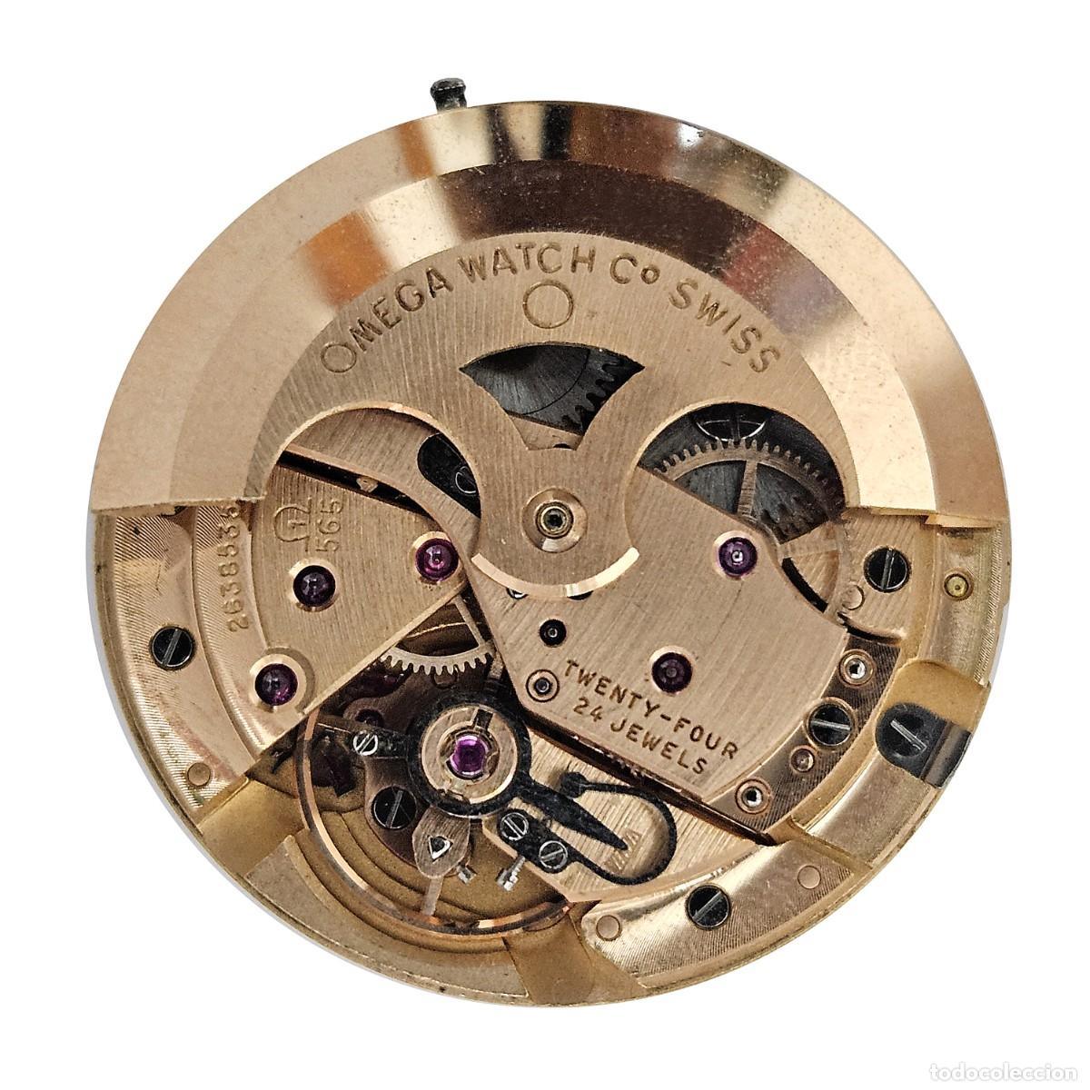 Recambios de relojes: MAQUINARIA RELOJ OMEGA AUTOMATIC SEAMASTER DE VILLE 565-CALIBRE-24 JEWELS CALENDARIO-A&Ntilde;OS 60-HOMBRE