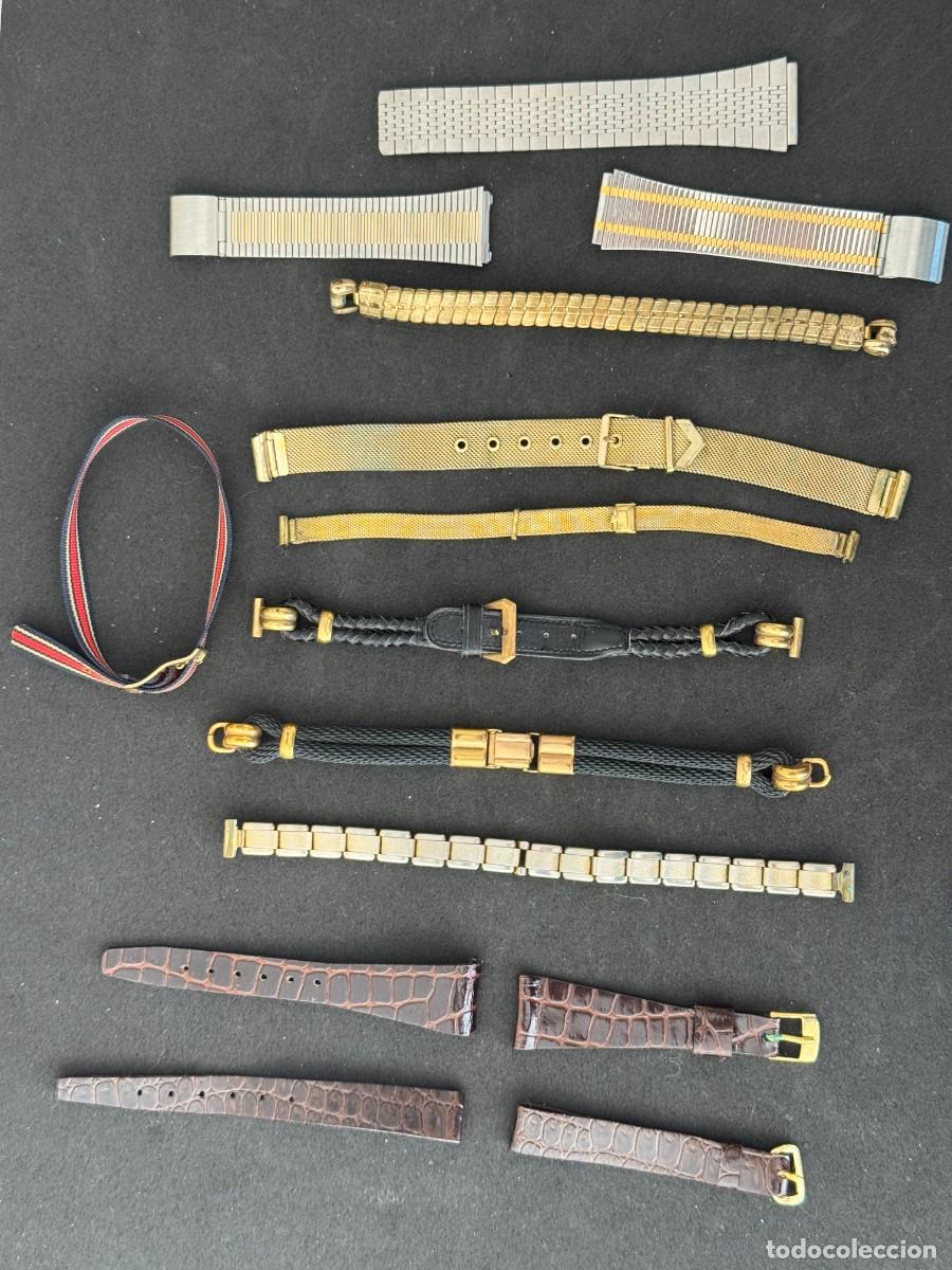 Recambios de relojes: Correas y partes de correas usadas