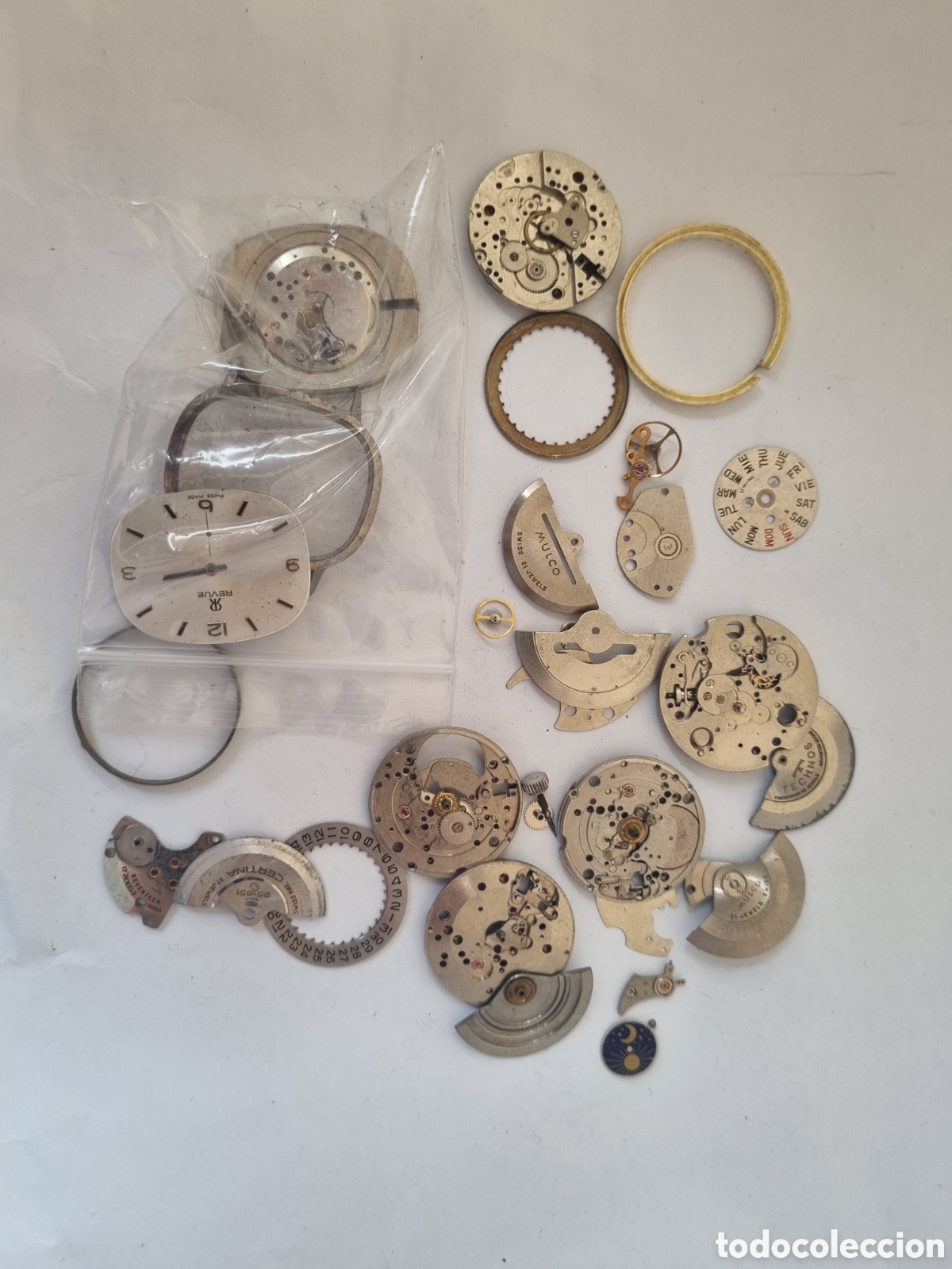 Recambios de relojes: Certina Technos revueu fornitura