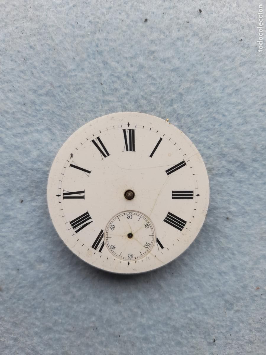 Recambios de relojes: M&aacute;quina para Reloj de Bolsillo Antiguo.