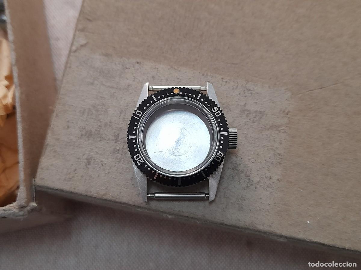 Recambios de relojes: Lote 10 cajas completas de reloj vintage, NOS.