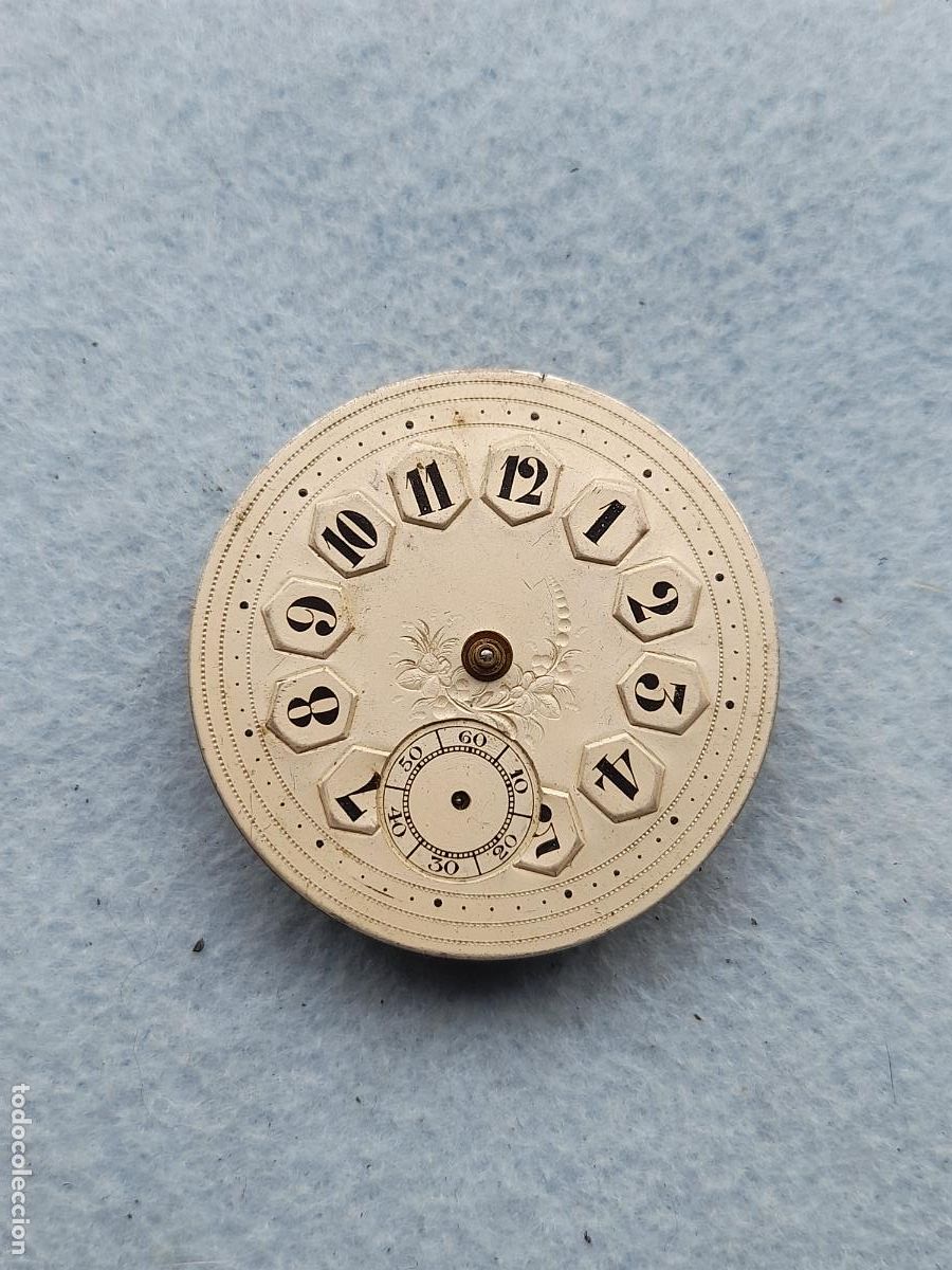 Recambios de relojes: M&aacute;quina para Reloj de Bolsillo Antiguo.