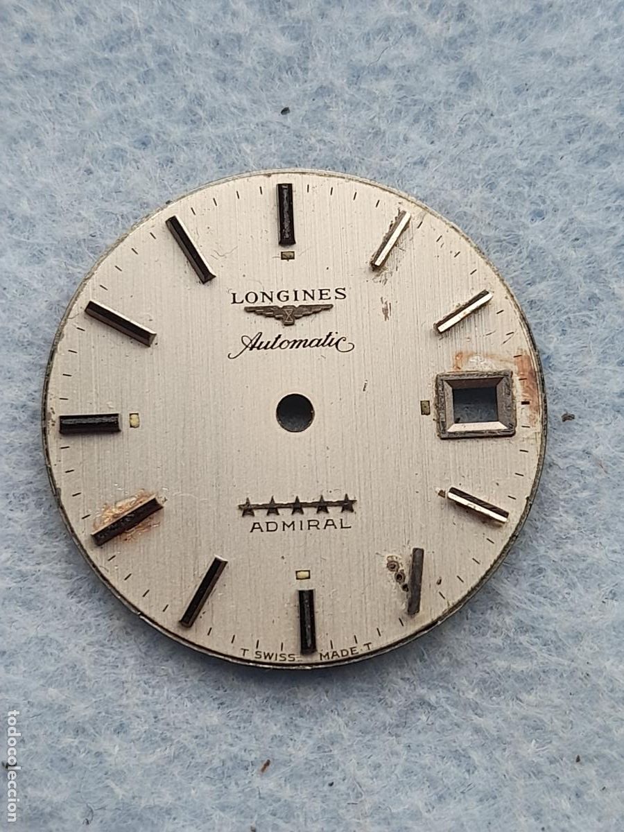 Recambios de relojes: Longines Admiral Automatic. Esfera para Reloj de Caballero.