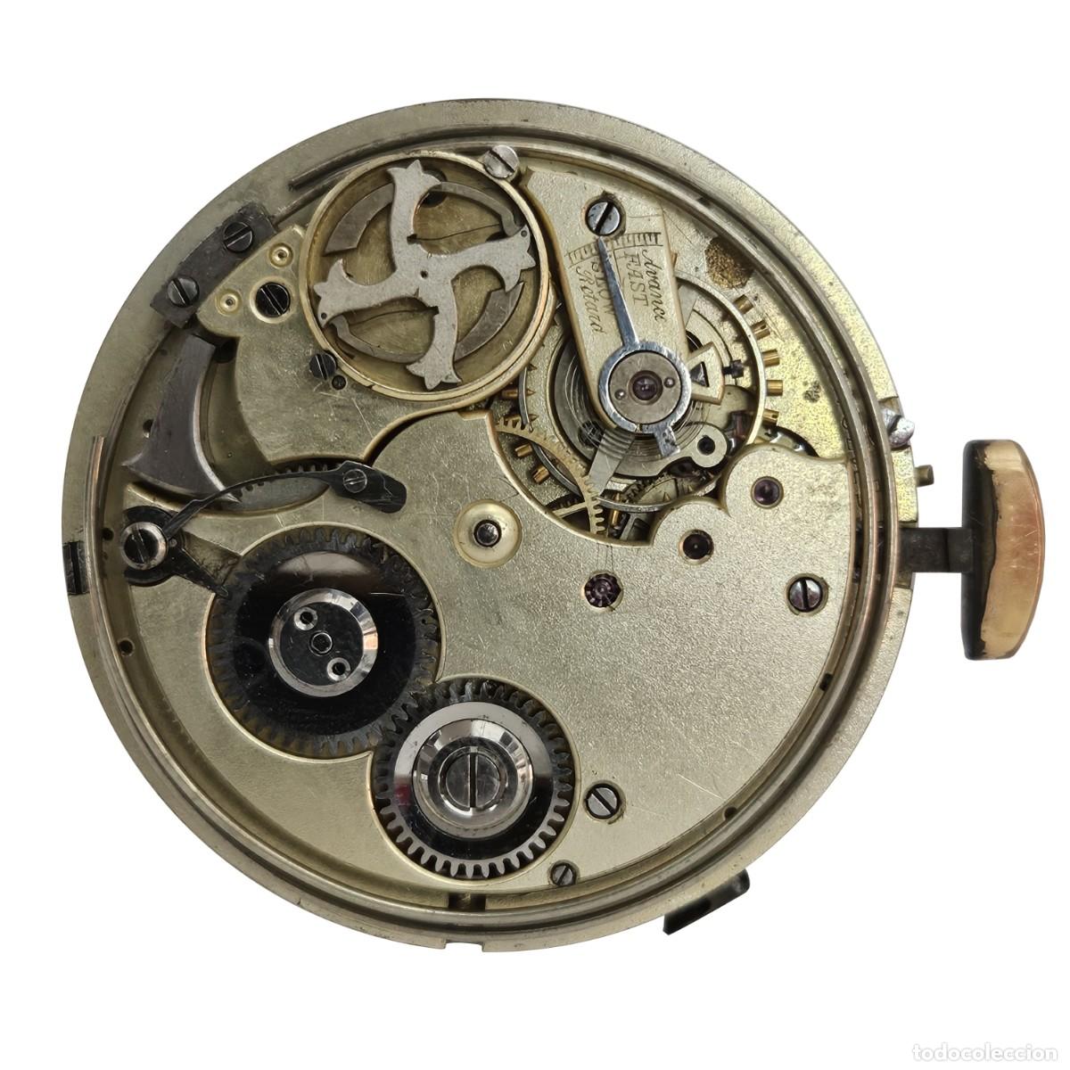 Recambios de relojes: SIGLO XIX-MAQUINARIA RELOJ BOLSILLO SWISS REPETICI&Oacute;N MINUTOS-SONERIA-GRAN COMPLICACION-ESFERA 48 MM