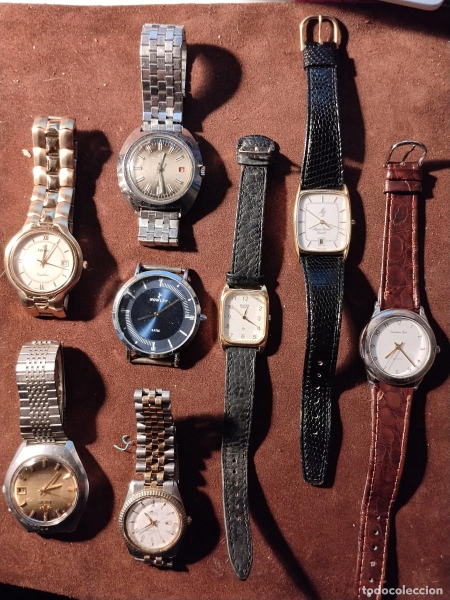 Recambios de relojes: Lote de 8 relojes vintage &ndash; Cuarzo y anal&oacute;gicos &ndash; para colecci&oacute;n o repuestos