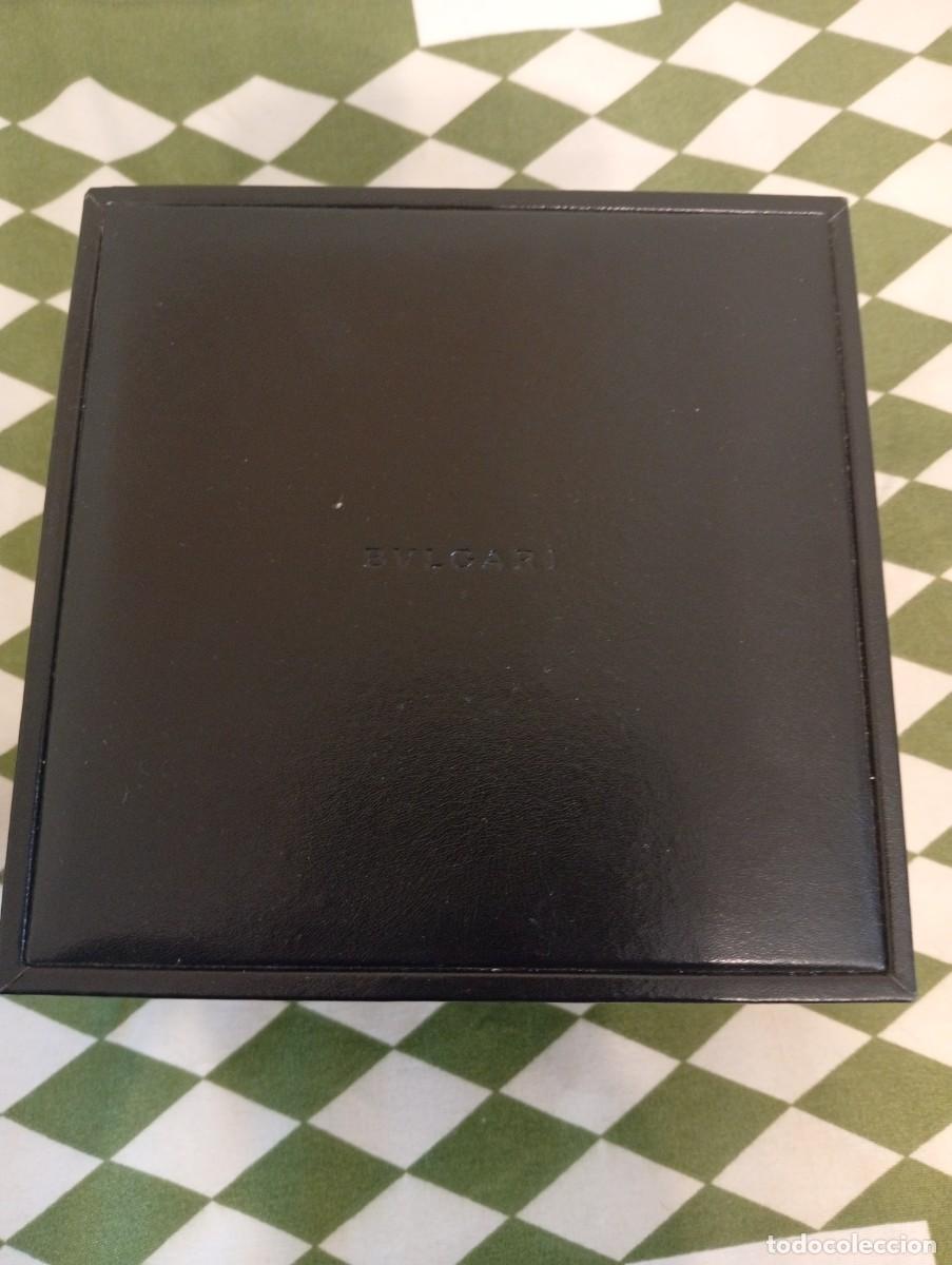 Recambios de relojes: Caja de reloj Bulova, cart&oacute;n piel autentica