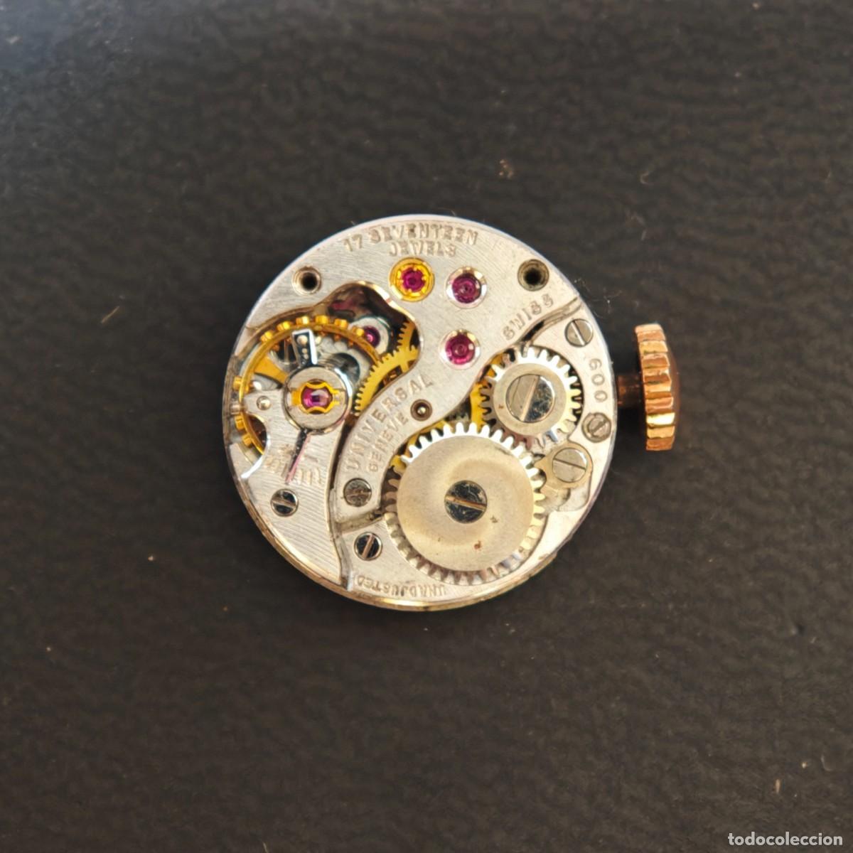 Recambios de relojes: UNIVERSAL GENEVE 600 maquinaria reloj vintage watch movement motre orologio