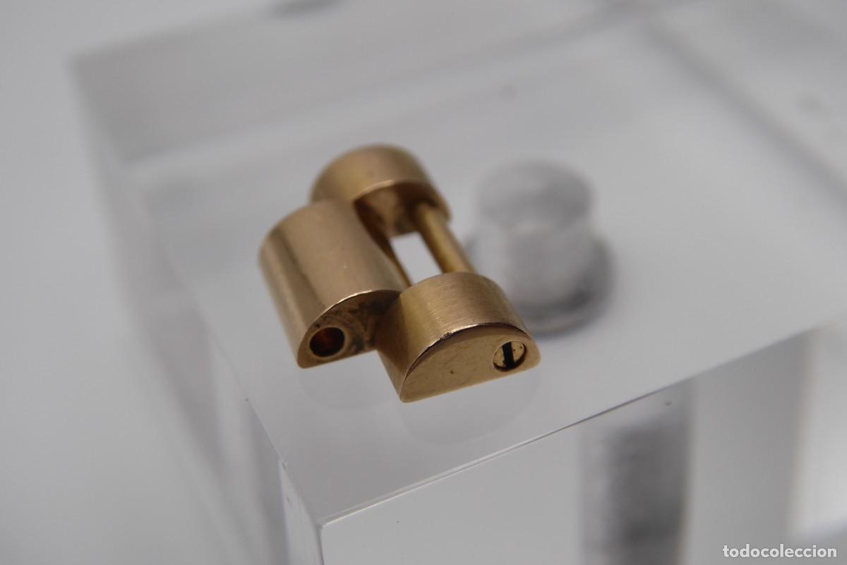 Recambios de relojes: Rolex Datejust midsize rose gold link 14mm 18k