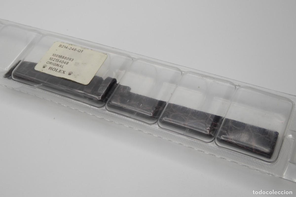 Recambios de relojes: Rolex Lady-Datejust croco leather strap 13mm