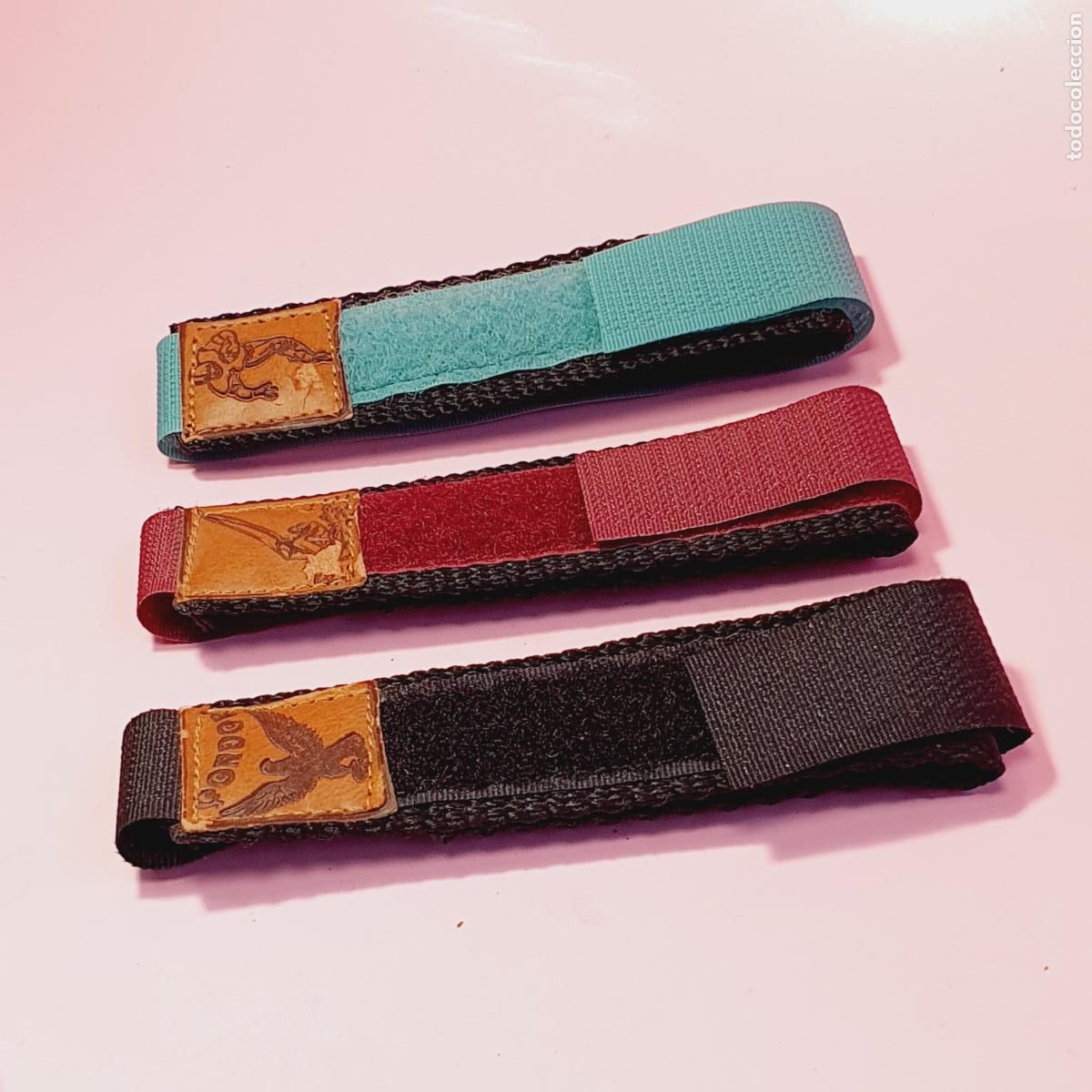 Recambios de relojes: LOTE 3 CORREAS C&Oacute;NDOR-RELOJES-VER FOTOGRAF&Iacute;AS